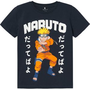 Naruto - T-shirt - Dark Sapphir - Jersey - Ronde Hals - Korte Mouwen