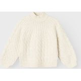 NAME IT - NKFNADALIE LS KNIT - Truien - Wit