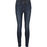 Skinny Fit Jeans - Blauw - Katoen - Elastisch