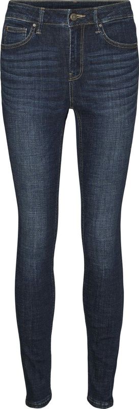 Skinny Fit Jeans - Blauw - Katoen - Elastisch