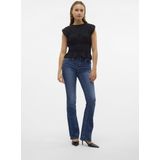 Vero Moda - Flared Jeans - Dark Blue - Denim