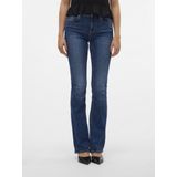 Vero Moda - Flared Jeans - Dark Blue - Denim