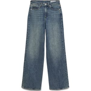 Wide Fit Jeans - High Rise - Baggy - Blauw - Katoen