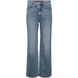 Vero Moda - Tessa Ra394 - Wijde Jeans - Hoogzittend - 49% Katoen, 30% Biologisch Katoen, 20% Gerecycled Katoen, 1% Elastaan