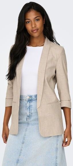 ONLY Blazer Dames - White Pepper - 3/4 Mouwen