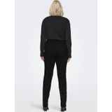 ONLY CARMAKOMA - Slim Fit Jeans - Blauw - Katoen - Mid Waist