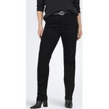 ONLY CARMAKOMA - Slim Fit Jeans - Blauw - Katoen - Mid Waist