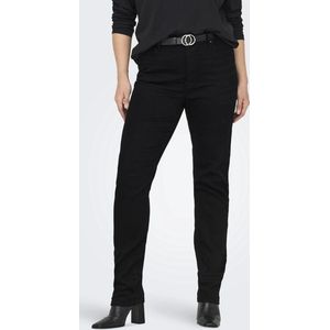 ONLY CARMAKOMA - Slim Fit Jeans - Blauw - Katoen - Mid Waist