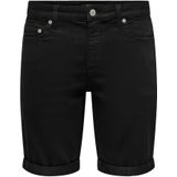 Onsply - Mid Waist Regular Fit - Denim Shorts
