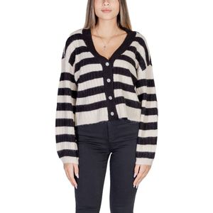 Vero Moda - Cropped Cardigan - Beige - Dames - Polyester