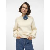 Pullover - Gebreid - O-hals - Lange Mouwen - Regular Fit