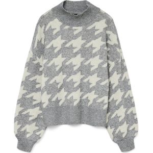 Vero Moda - Vmmira Ls Highneck Pullover Ga Boo - Dames - Gebreide Truien