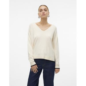 Vero Moda - Vmbreeze Ls v-Neck Pullover Boo - Dames - Gebreide Truien