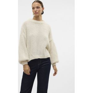 Vero Moda - Vmfeng Ls o-Neck Pullover Ga Boo - Dames - Gebreide Truien