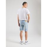 Onsply - Mid Waist Regular Fit Shorts - Denim - Gebleekt - Voorzakken Achterzakken