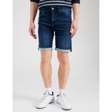 Only & Sons - Slim Fit - Korte Broek - Blue Denim - Katoen/Polyester/Elastaan
