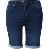 Only & Sons - Slim Fit - Korte Broek - Blue Denim - Katoen/Polyester/Elastaan