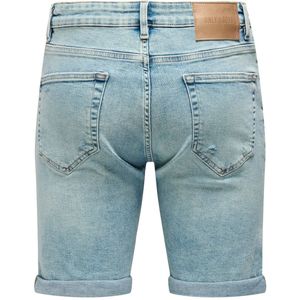 Jeans - ONSPLY - Korte Broek - Effen - Denim - Light Washed