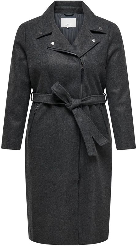 Tussenjas - Effen - Licht Gevoerd - Stevige Stof - Normale Pasvorm