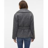 Jas - Omkeerbaar - Lange Mouwen - Verlaagde Schoudernaden - Riemsluiting - Voorzakken