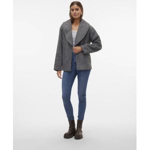 Jas - Omkeerbaar - Lange Mouwen - Verlaagde Schoudernaden - Riemsluiting - Voorzakken