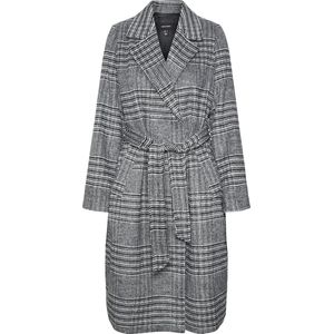 VERO MODA - VMLUCK LONG CHECK COAT BOO - Dames - Gewatteerde jassen
