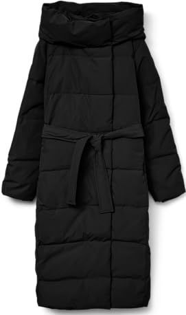 Vero Moda - Leonie - Gewatteerde Jas - Lang - Met Capuchon - Dons- en Veren Vulling