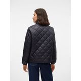 VERO MODA - Gematelasseerde Donsjas - Zwart - Polyamide