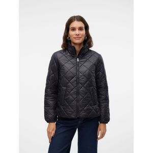 VERO MODA - Gematelasseerde Donsjas - Zwart - Polyamide
