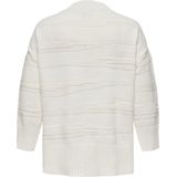 Only Carmakoma - Carima Ls Loose Structure o-Neck Knt - Dames - Gebreide Truien