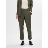 Broek - Dames - Stof - Riemlussen - Ritssluiting - Zijzakken