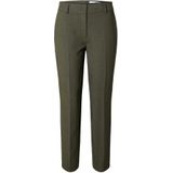 Broek - Dames - Stof - Riemlussen - Ritssluiting - Zijzakken