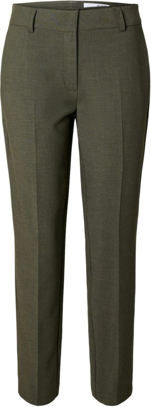 Broek - Dames - Stof - Riemlussen - Ritssluiting - Zijzakken