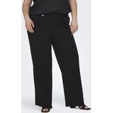 Only Carmakoma Broek Carsania Button Pant Jrs Pnt Noos 15293196 Black Dames