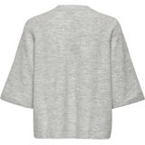 Only Onlsimoni Pullover Knt Noos Dames Trui Light Grey Melange