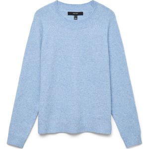 Pullover - O-hals - Lange Mouwen - Geribde Manchetten - Regular Fit