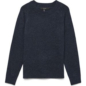 Gebreide Pullover - O-hals - Lange Mouwen - Geribde Manchetten - Regular Fit