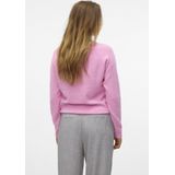 Vero Moda - Trui - Fuchsia Pink - Polyester/Elastan/Nylon