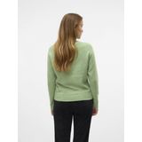 Gebreide Pullover - O-hals - Lange Mouwen - Geribde Manchetten - Regular Fit