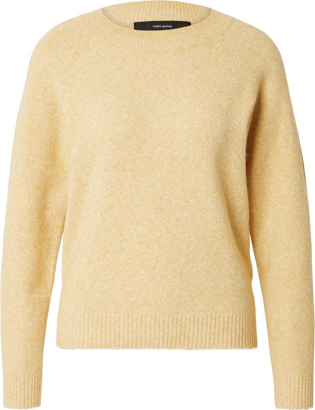 VERO MODA - VMDOFFY - Gebreide Trui - Golden Spice - Gemêleerd