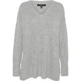 Vmfiluca - Pullover - V-Hals - Lange Mouwen - Oversized Fit