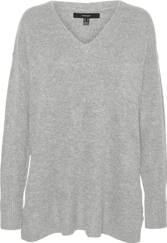 Vmfiluca - Pullover - V-Hals - Lange Mouwen - Oversized Fit