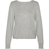 VMGLORY - Gebreid Vest - Mélange - Knitwear - Lange Mouwen