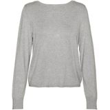 VMGLORY - Gebreid Vest - Mélange - Knitwear - Lange Mouwen