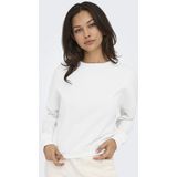 Only - Sweat Life - Sweatshirt - Dames - Ronde Hals - Lange Mouwen - Relaxed Fit