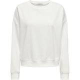 Only - Sweat Life - Sweatshirt - Dames - Ronde Hals - Lange Mouwen - Relaxed Fit