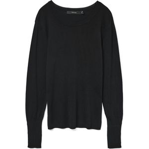 Vero Moda - Vmdory Ls o-Neck Button Pullover Ga Noos - Dames - Gebreide Truien
