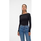 Vero Moda - Vmdory Ls o-Neck Button Pullover Ga Noos - Dames - Gebreide Truien