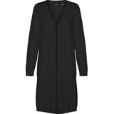 Vest - V-Hals - Lange Mouwen - Voorzakken - Dikke Trui