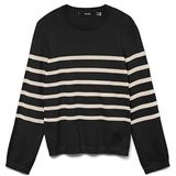 Vmsaba - Gebreide Pullover - O-hals - Lange Mouwen - Regular Fit